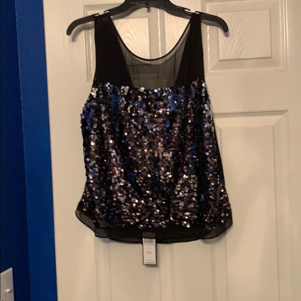 Sequined blouse